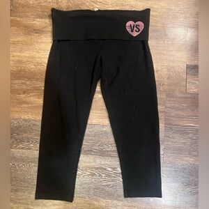 PINK VS foldover ankle leggings